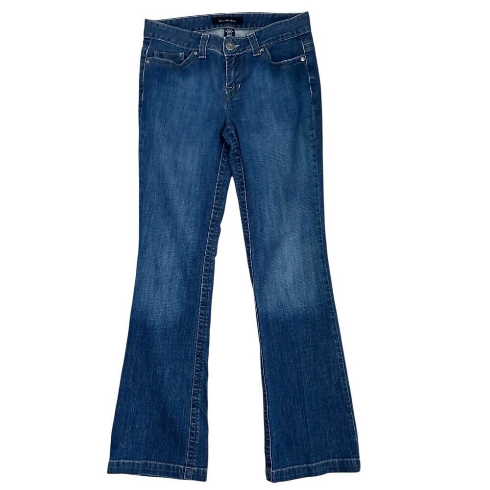 Calvin Klein Jeans Bootcut Women’s Size 8 Stretch Denim Mid Rise Blue Y2K Retro